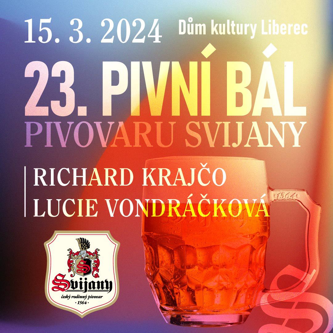 23. Pivní bál - Pivovar Svijany