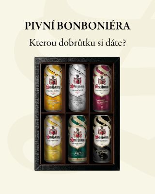 Bonboniéra pro chlapy! 🍬 Místo sladkostí jsme pro vás nachystali plechovky plné lahodného zlatavého moku 🍺 Celou tuhle...