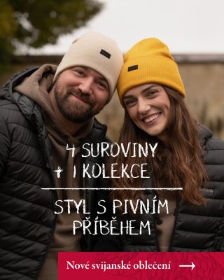 Představujeme kolekci, která vychází z toho nejcennějšího, co každé svijanské pivo má - z prémiových surovin 🌿💧🌾🍺 Chmel,...